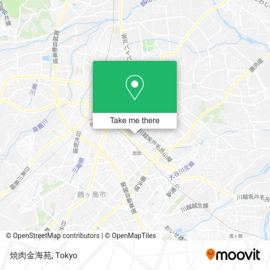 焼肉金海苑 map