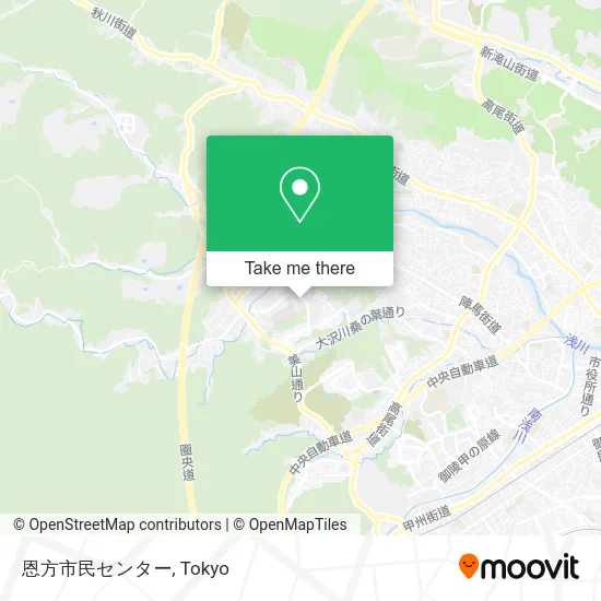 恩方市民センター map