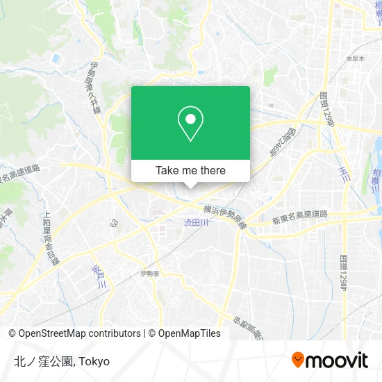北ノ窪公園 map