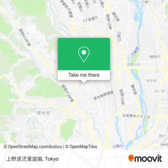 上野原児童遊園 map