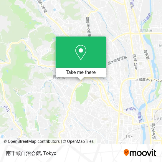 南千頭自治会館 map