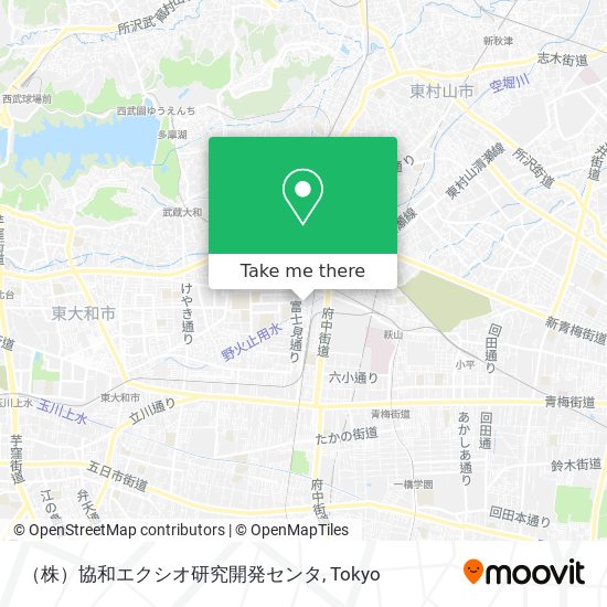 （株）協和エクシオ研究開発センタ map