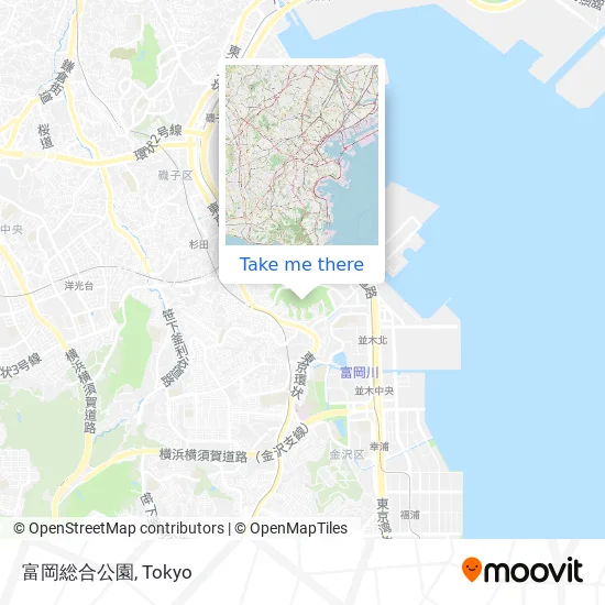 Tomioka General Park map