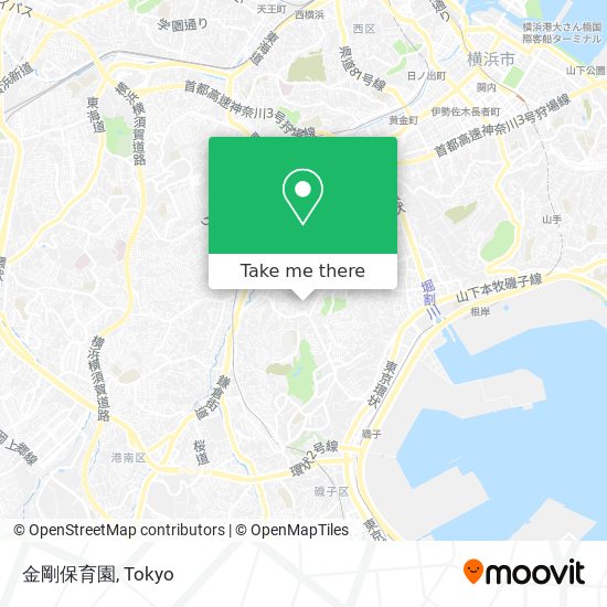 金剛保育園 map