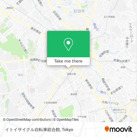 イトイサイクル自転車総合館 map