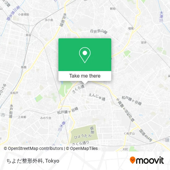 Chiyoda Orthopedic Clinic map