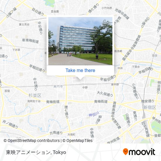 東映アニメーション map