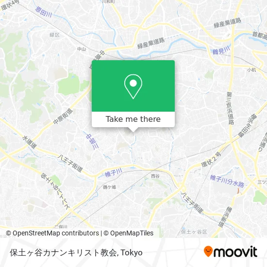 保土ヶ谷カナンキリスト教会 map