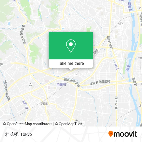 桂花楼 map