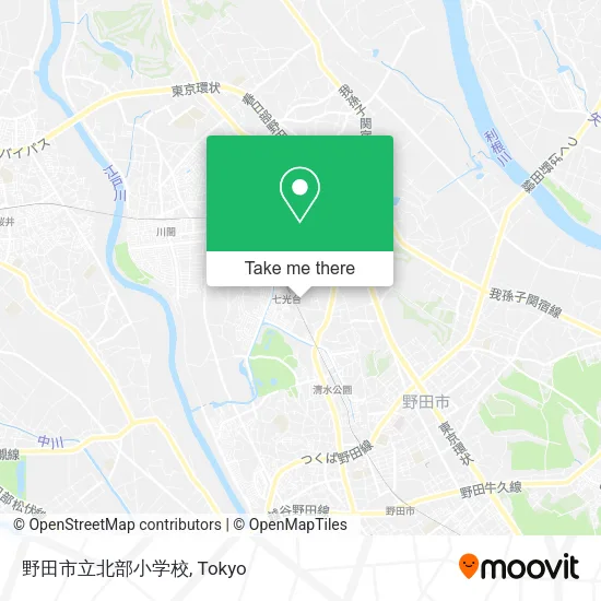 野田市立北部小学校 map