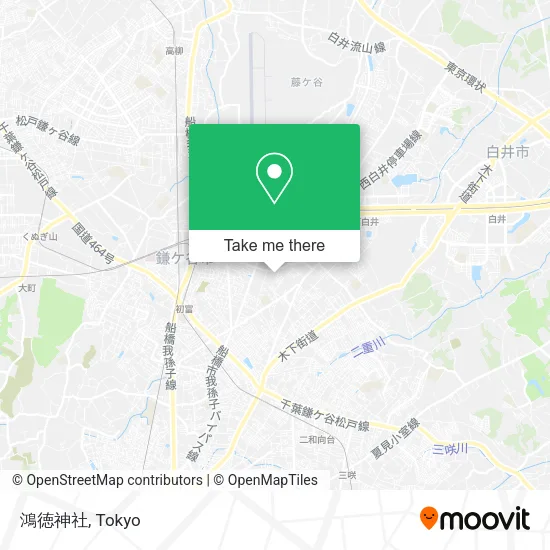 鴻徳神社 map