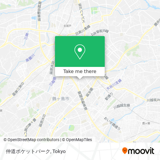 仲道ポケットパーク map