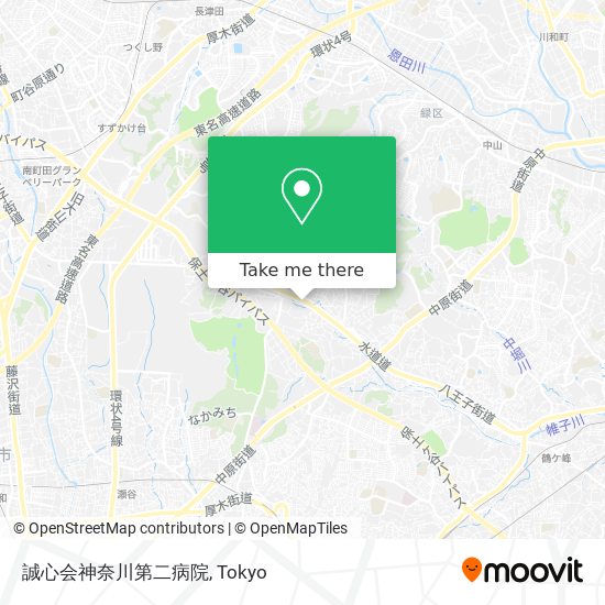 誠心会神奈川第二病院 map