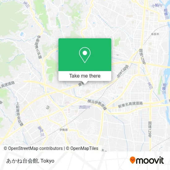 あかね台会館 map