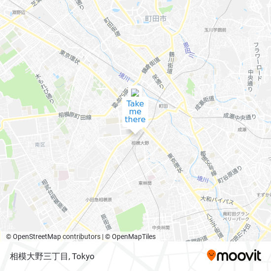 相模大野三丁目 map