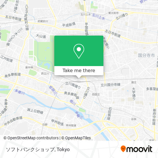 ソフトバンクショップ map