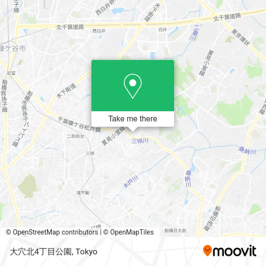 大穴北4丁目公園 map