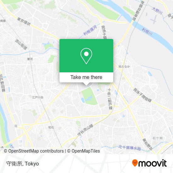 守衛所 map