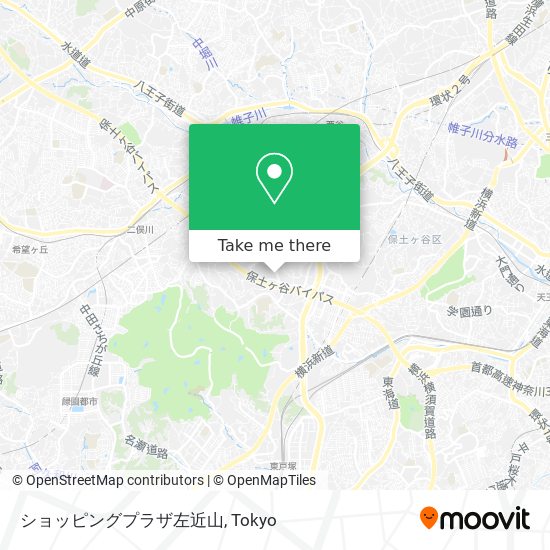 ショッピングプラザ左近山 map
