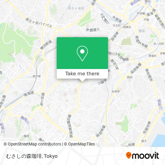 むさしの森珈琲 map