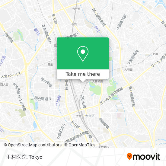 里村医院 map