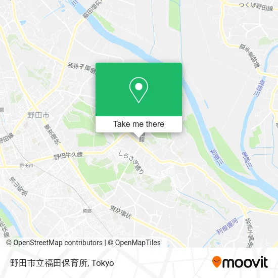 野田市立福田保育所 map