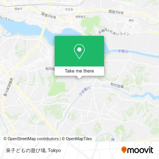 泉子どもの遊び場 map