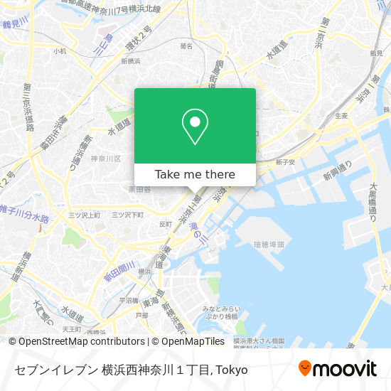 セブンイレブン 横浜西神奈川１丁目 map