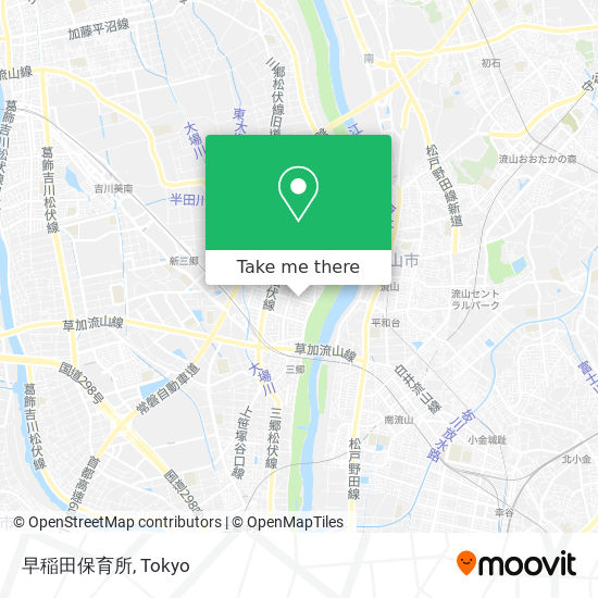 早稲田保育所 map