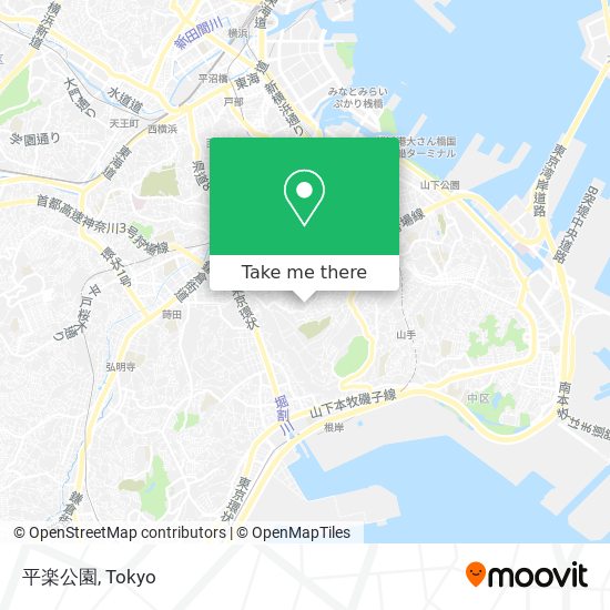 平楽公園 map