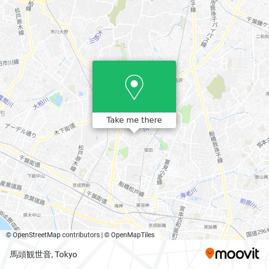 馬頭観世音 map