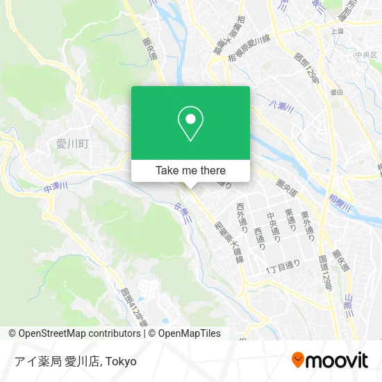 アイ薬局 愛川店 map