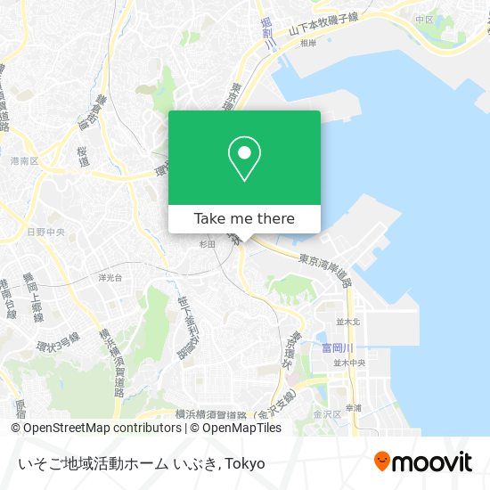 いそご地域活動ホーム いぶき map