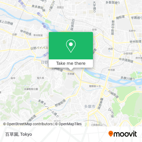 百草園 map