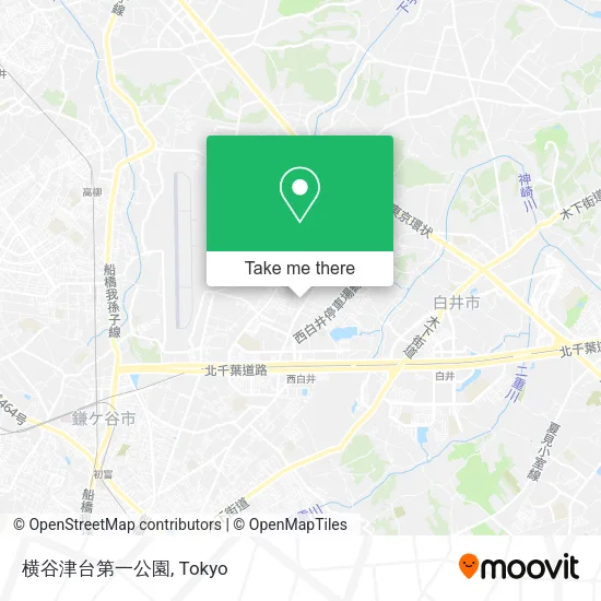 横谷津台第一公園 map