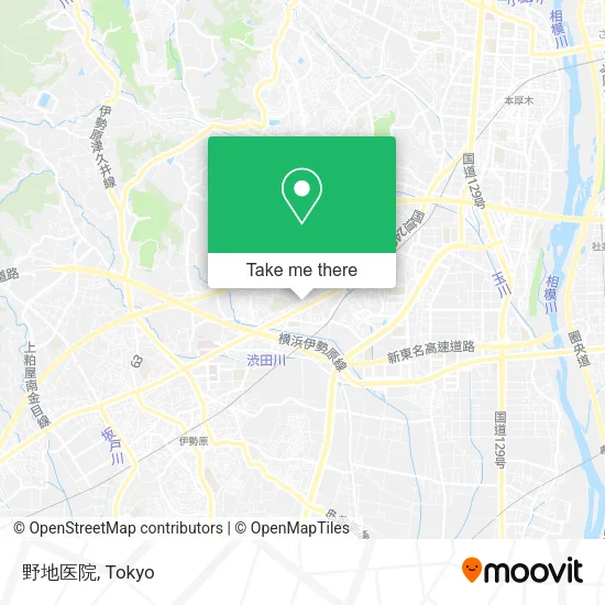 野地医院 map