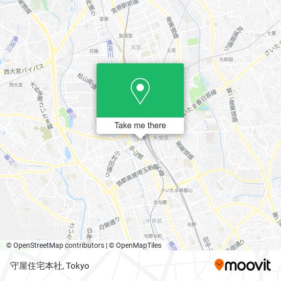 守屋住宅本社 map
