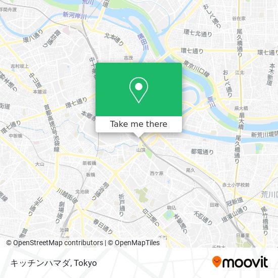 キッチンハマダ map