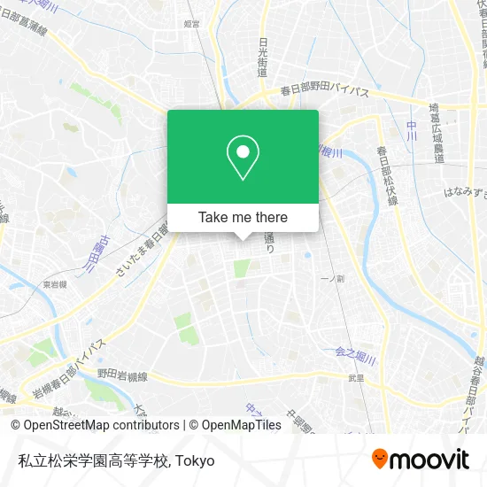 私立松栄学園高等学校 map