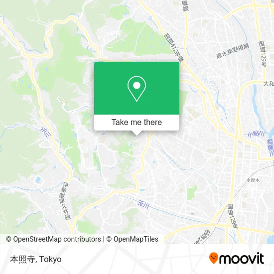 本照寺 map