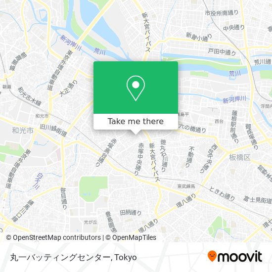 丸一バッティングセンター map