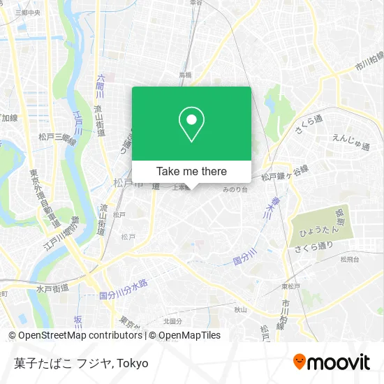 菓子たばこ フジヤ map