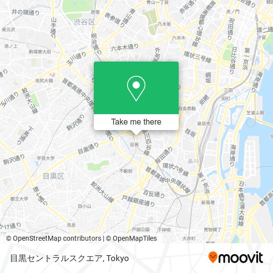 目黒セントラルスクエア map