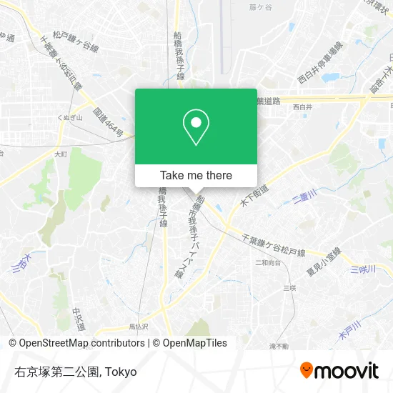 右京塚第二公園 map