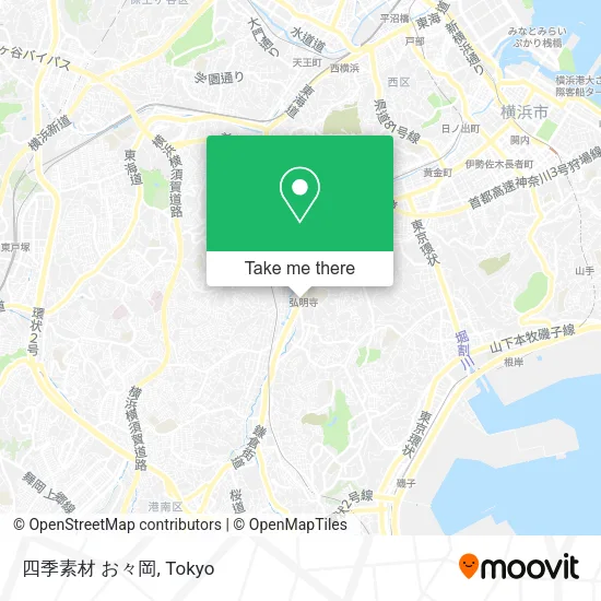 四季素材 お々岡 map