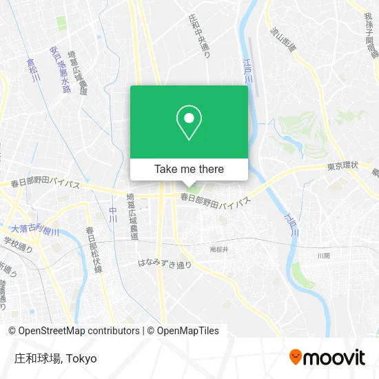 庄和球場 map