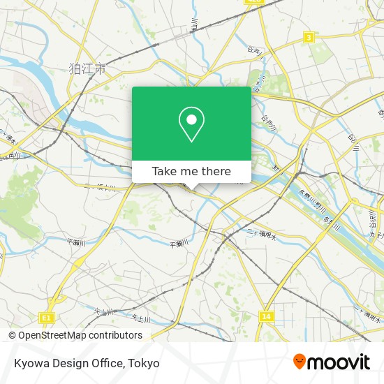 Kyowa Design Office map
