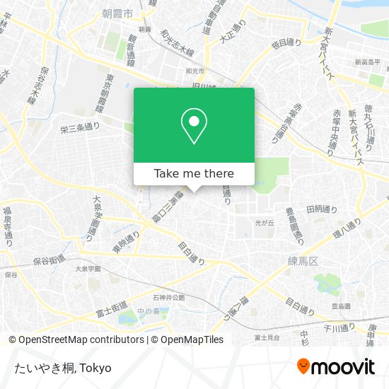 たいやき桐 map