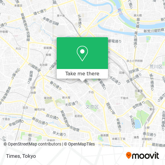 Times map