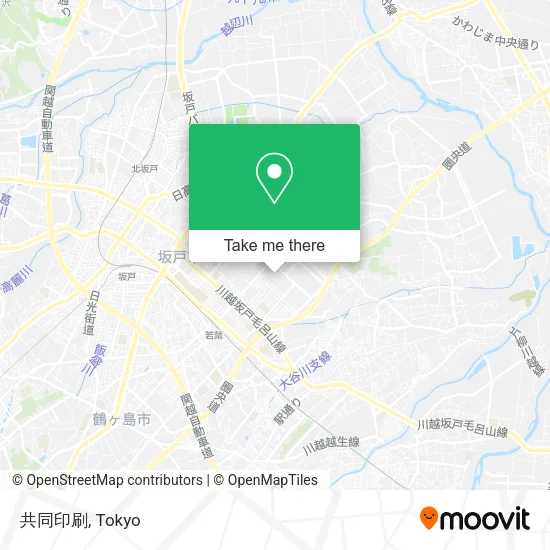 共同印刷 map